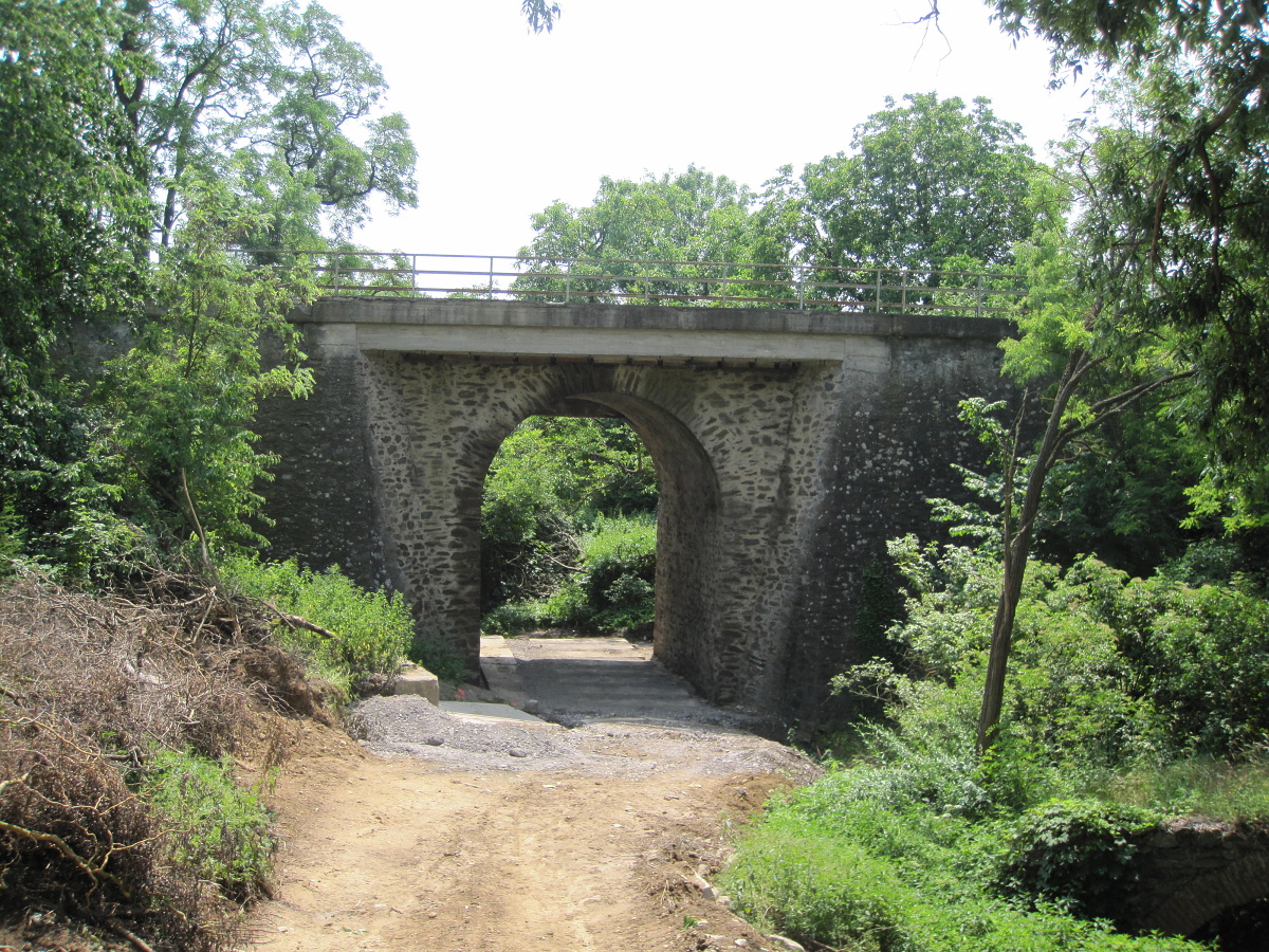 Pohled na most před opravou